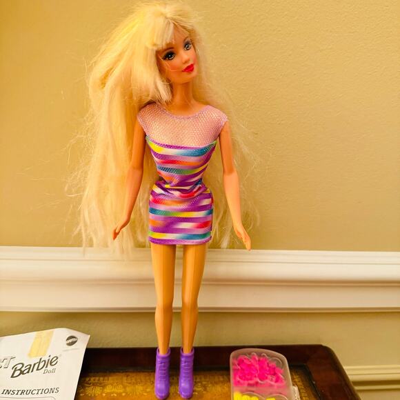 Mattel Barbie Doll Bead Blast 1997 Vintage #18888 NEW - Picture 8 of 9